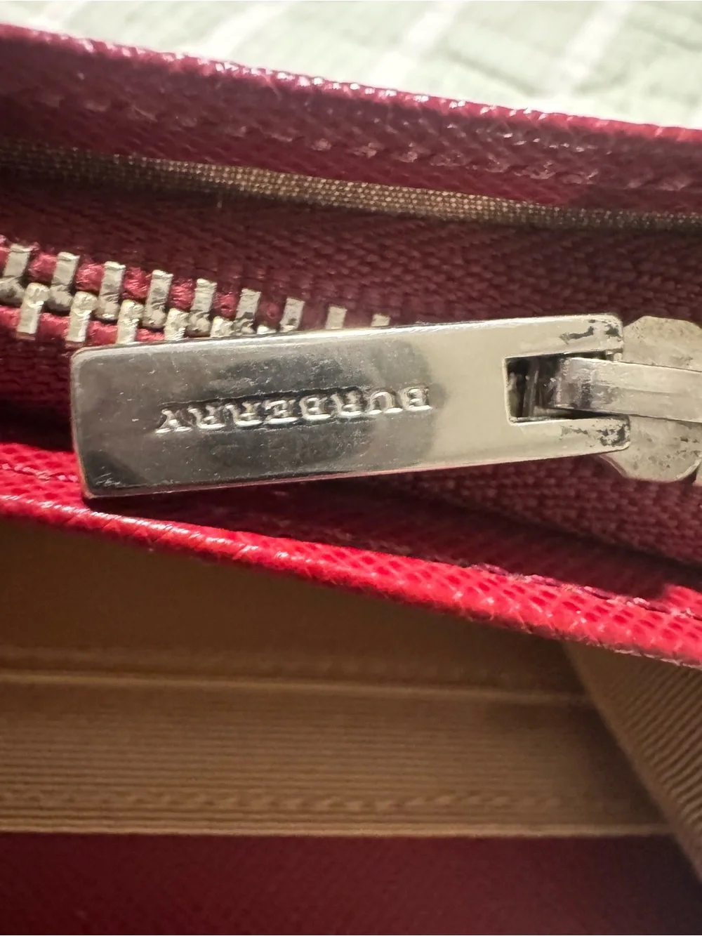 Burberry signature beige